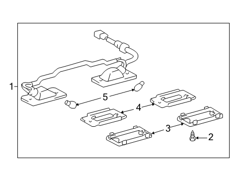 2006 Toyota Highlander Bulbs Diagram