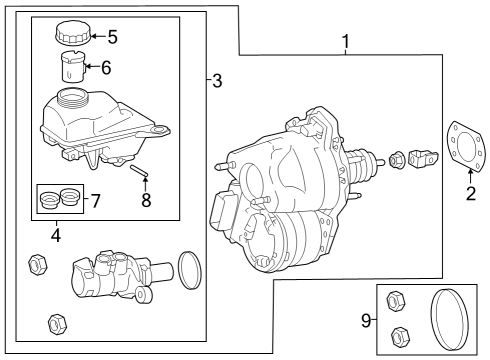 2023 Toyota Corolla Dash Panel Components Diagram