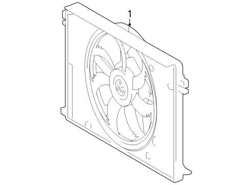 2023 Toyota Crown Cooling Fan Diagram