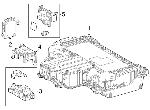 Battery Current Sensor Diagram for 89892-48080