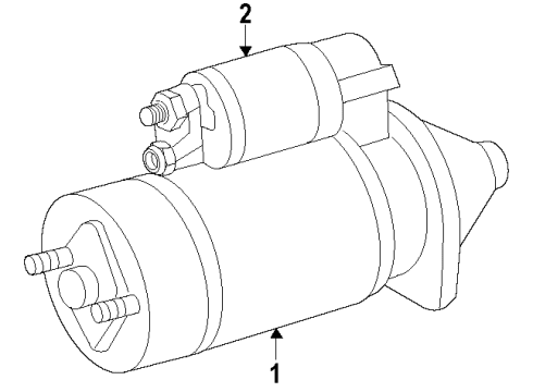 2020 Toyota Tundra Starter, Charging Diagram