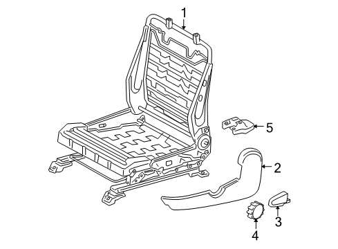 2010 Toyota Tacoma Tracks & Components Diagram