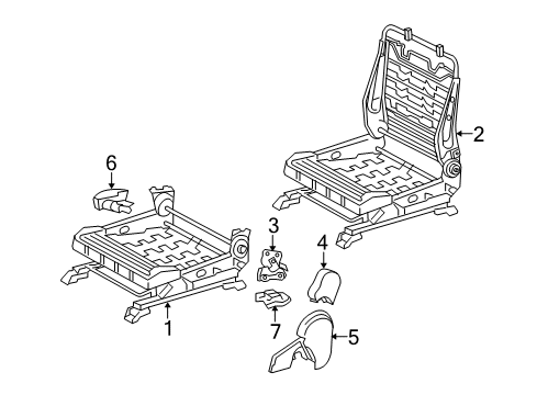 2005 Toyota Tacoma Tracks & Components Diagram 4 - Thumbnail