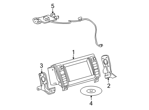 2008 Toyota Tundra Navigation System Diagram