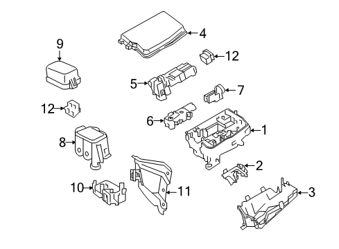 2017 Toyota Corolla iM Fuse & Relay Diagram