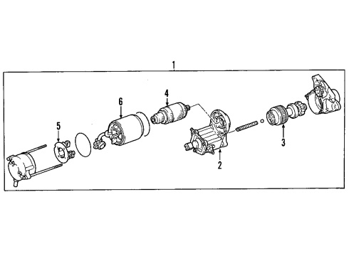 2009 Toyota Tacoma Starter, Charging Diagram 1 - Thumbnail