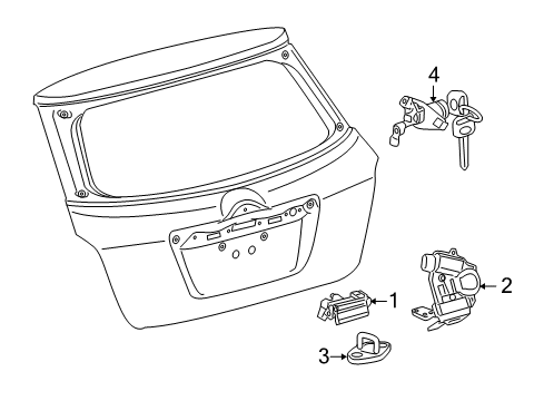 2013 Toyota Matrix Lift Gate, Electrical Diagram