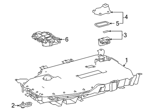 2021 Toyota RAV4 Prime Battery Diagram