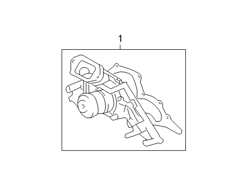 2005 Toyota 4Runner Water Pump Diagram 1 - Thumbnail