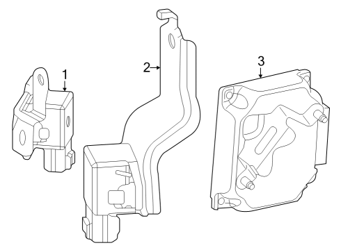 2023 Toyota Crown Electrical Components Diagram