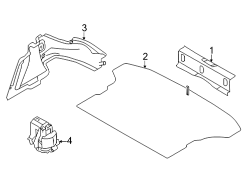 2023 Toyota GR86 Bulbs Diagram