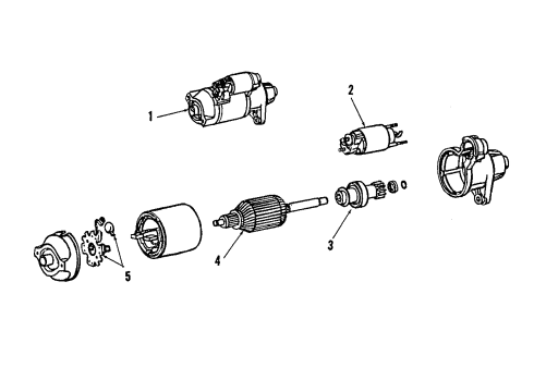 2008 Toyota Yaris Starter, Charging Diagram 1 - Thumbnail