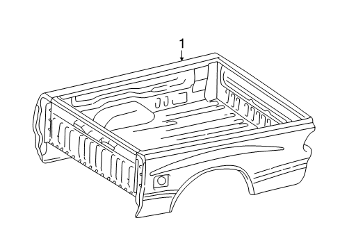 2006 Toyota Tundra Box Assembly Diagram 2 - Thumbnail