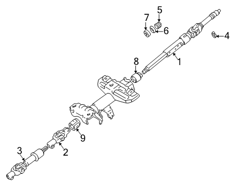 1998 Toyota RAV4 Shaft & Internal Components Diagram 1 - Thumbnail