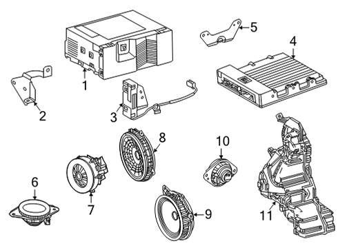 2020 Toyota Highlander Sound System Diagram