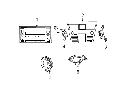 2010 Toyota Yaris Sound System Diagram 2 - Thumbnail