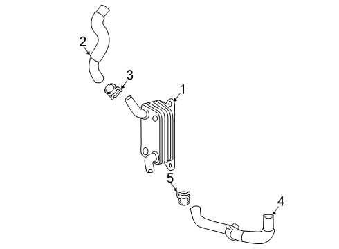 2021 Toyota Corolla Oil Cooler Diagram 1 - Thumbnail