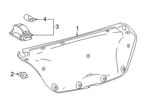 2022 Toyota Camry Bulbs Diagram 7 - Thumbnail