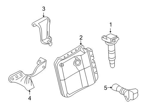 2011 Toyota RAV4 ECM Diagram for 89661-42Q11