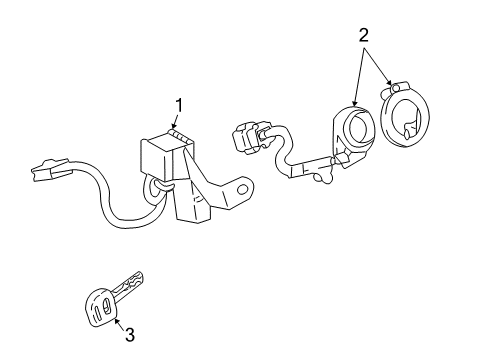 2007 Toyota Land Cruiser Alarm System Diagram 1 - Thumbnail