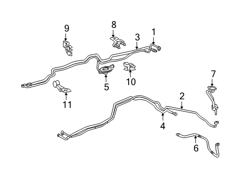 2011 Toyota Land Cruiser Auxiliary Heater & A/C Diagram 2 - Thumbnail