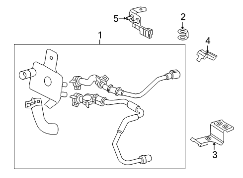 2017 Toyota RAV4 Trans Oil Cooler Diagram