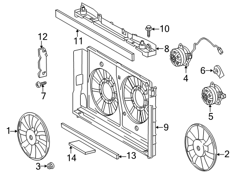 2015 Toyota Prius Plug-In Cooling Fan Diagram