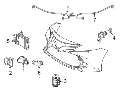 2022 Toyota Camry Cruise Control Diagram 1 - Thumbnail