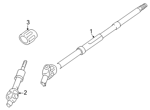 1998 Toyota RAV4 Shaft & Internal Components Diagram 2 - Thumbnail