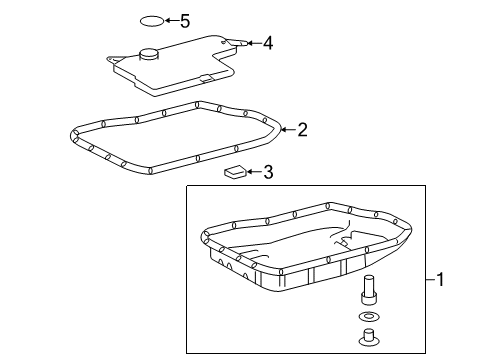 2018 Toyota Avalon Transaxle Parts Diagram