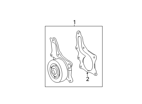 2010 Toyota Camry Water Pump Diagram