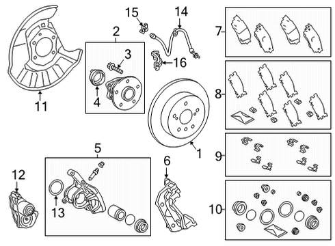 2020 Toyota Camry Parking Brake Diagram 4 - Thumbnail