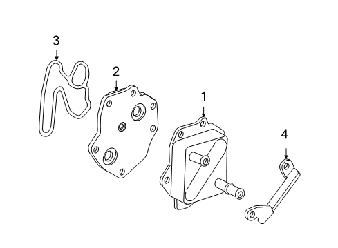 2013 Toyota Tundra Engine Oil Cooler Diagram 2 - Thumbnail