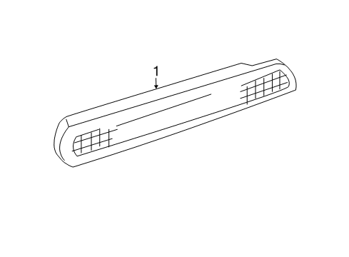 2019 Toyota Land Cruiser High Mount Lamps Diagram