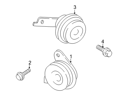 2001 Toyota Prius Horn Diagram