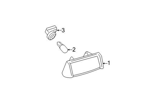 2008 Toyota Camry Bulbs Diagram 6 - Thumbnail