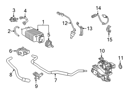 2022 Toyota Highlander Powertrain Control Diagram