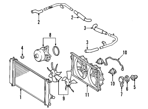 2005 Toyota MR2 Spyder Fuel Injection Diagram 1 - Thumbnail