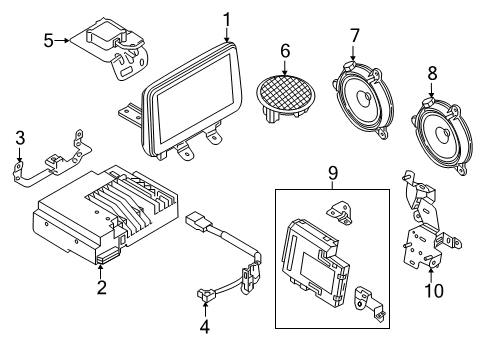 2020 Toyota Yaris Navigation System Diagram 3 - Thumbnail