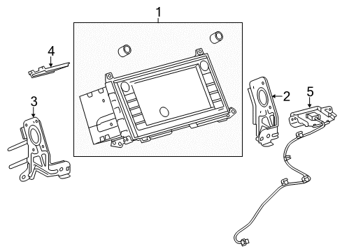 2015 Toyota Venza Navigation System Diagram