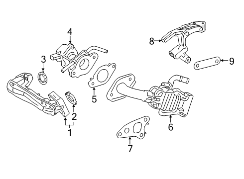 2022 Toyota RAV4 EGR System Diagram