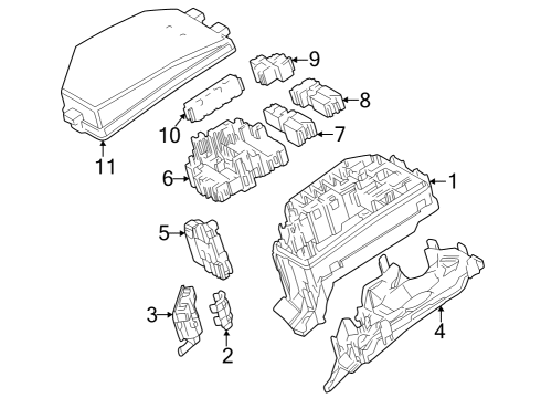 2023 Toyota Corolla Cross Fuse & Relay Diagram