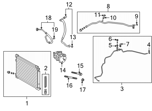 2019 Toyota Avalon Air Conditioner Diagram 1 - Thumbnail