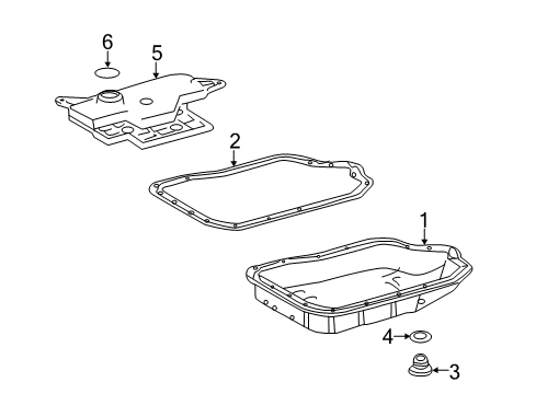 2014 Toyota Camry Automatic Transmission, Maintenance Diagram 1 - Thumbnail