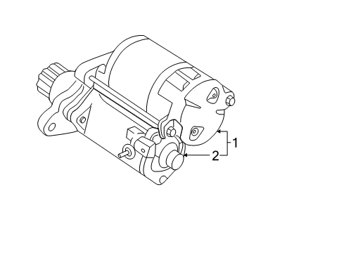 2008 Toyota Camry Starter, Electrical Diagram