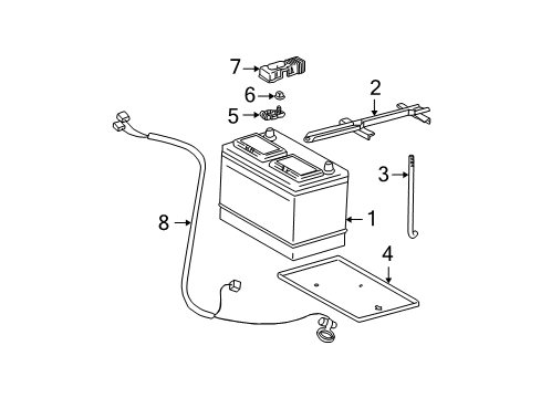 2006 Toyota Tundra Battery Diagram 2 - Thumbnail