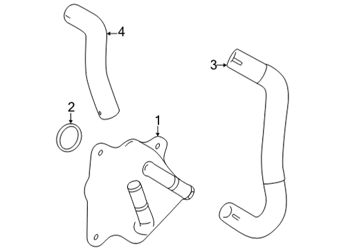 2021 Toyota Sienna Oil Cooler Diagram