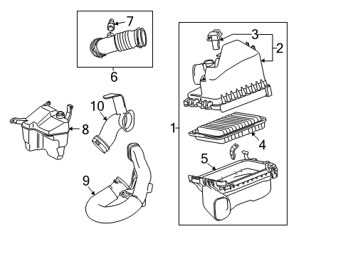 2012 Toyota Corolla Ecm Ecu Engine Control Module Diagram for 89661-0Z130