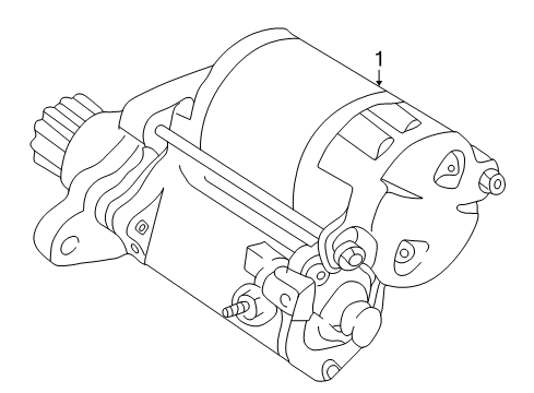 2002 Toyota Celica Starter, Electrical Diagram