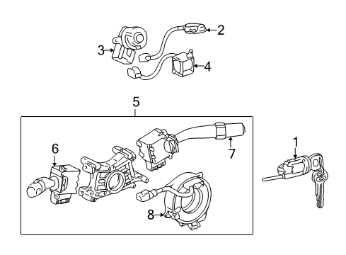 2000 Toyota Corolla Switches Diagram 4 - Thumbnail